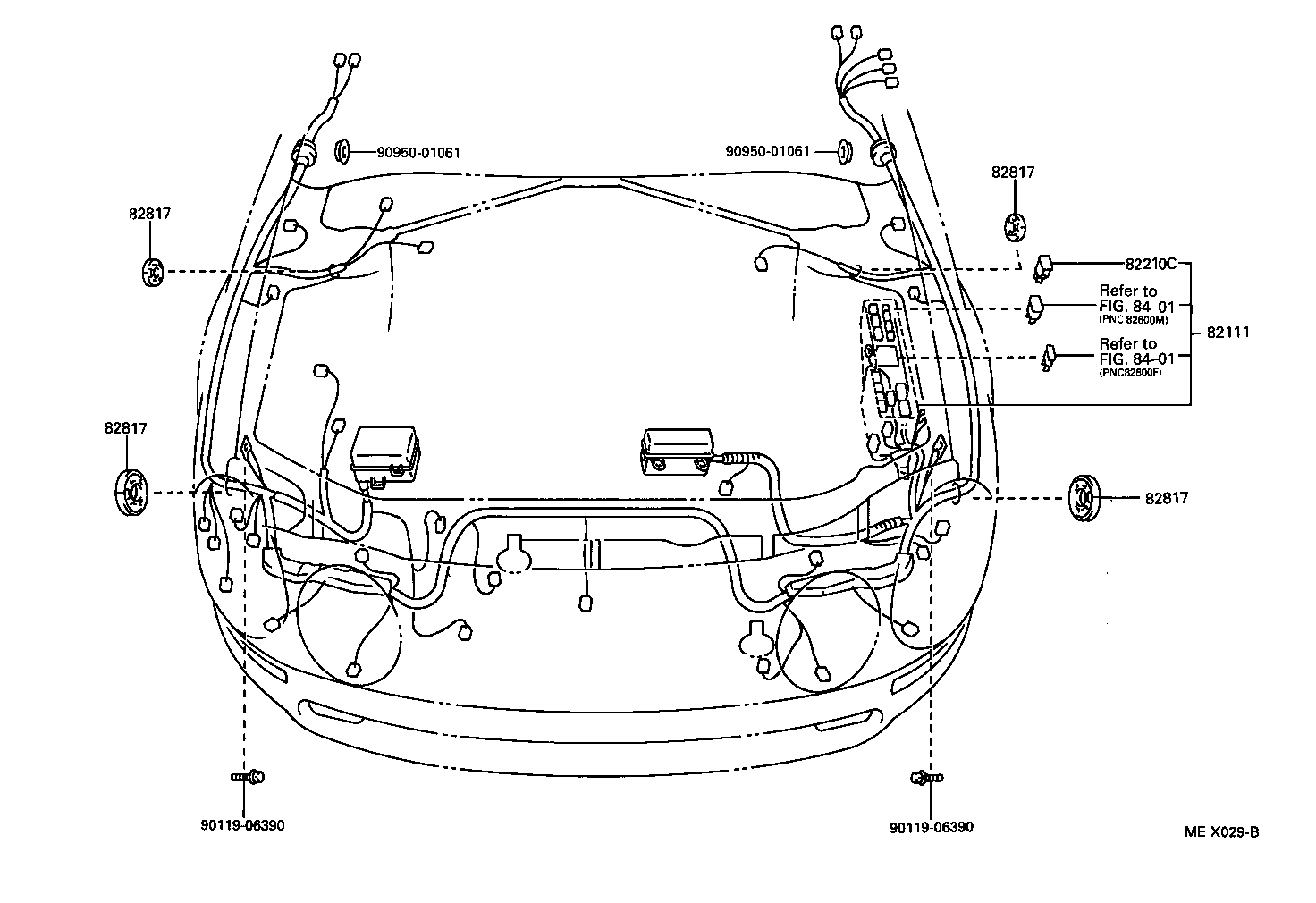 82151-2D830 WIRE, FRONT DOOR, RH product image