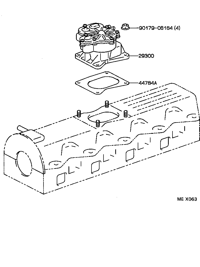 29300-64110 PUMP ASSY, VACUUM product image
