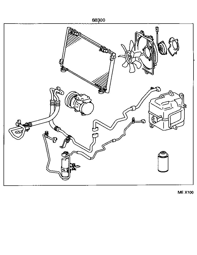 88300-2T660 COOLER & ACCESSORY ASSY product image
