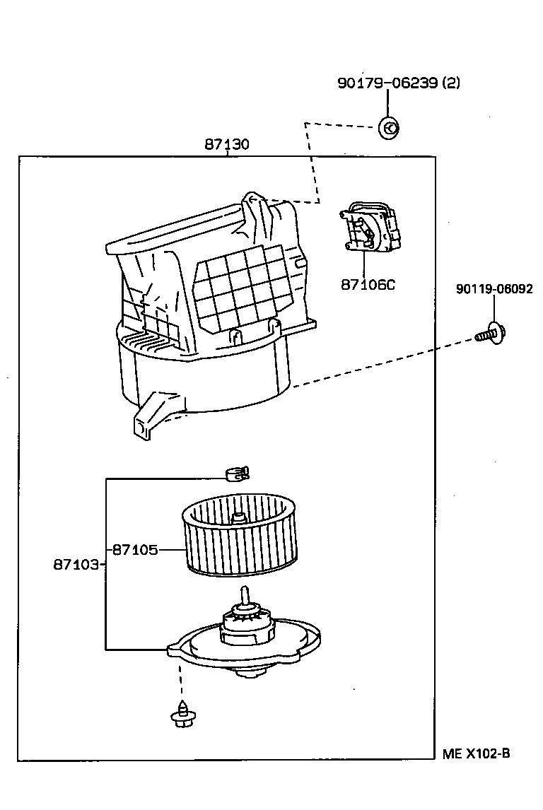 87150-2B360 RADIATOR ASSY, HEATER product image