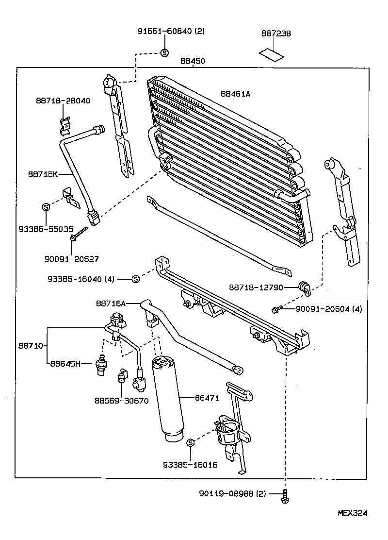 88578-28510 PACKING B (FOR COOLER) product image