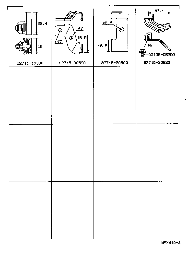 Thumbnail 4 for 82161-3F010