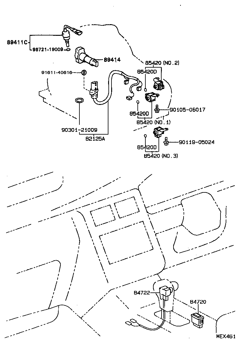 89530-20390 COMPUTER ASSY, TRANSMISSION CONTROL product image