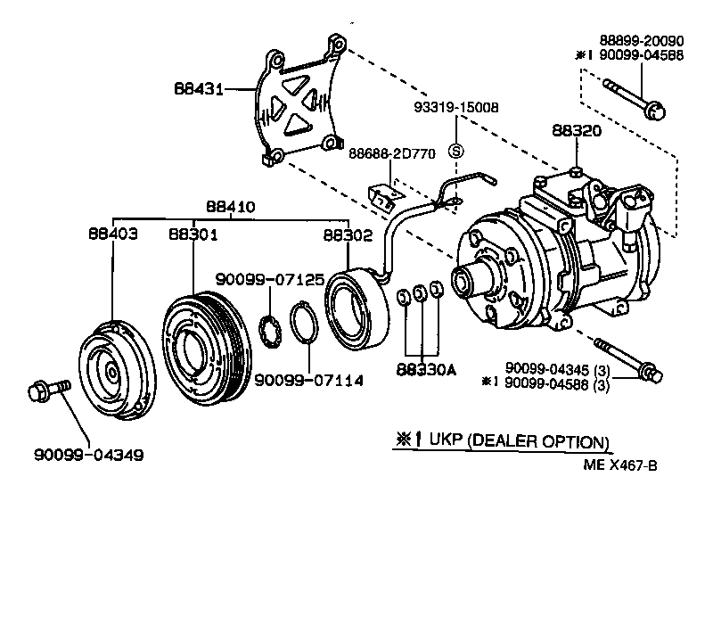 88321-2B010 HEAD, COOLER COMPRESSOR CYLINDER product image