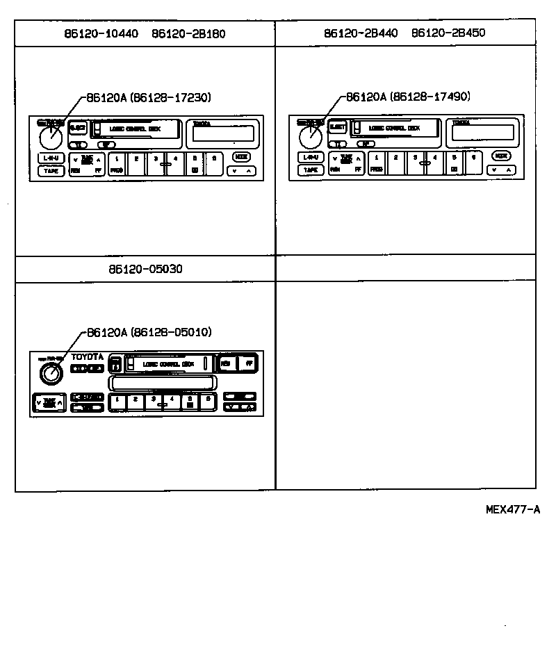 86212-20310 BRACKET, RADIO, NO.2 product image