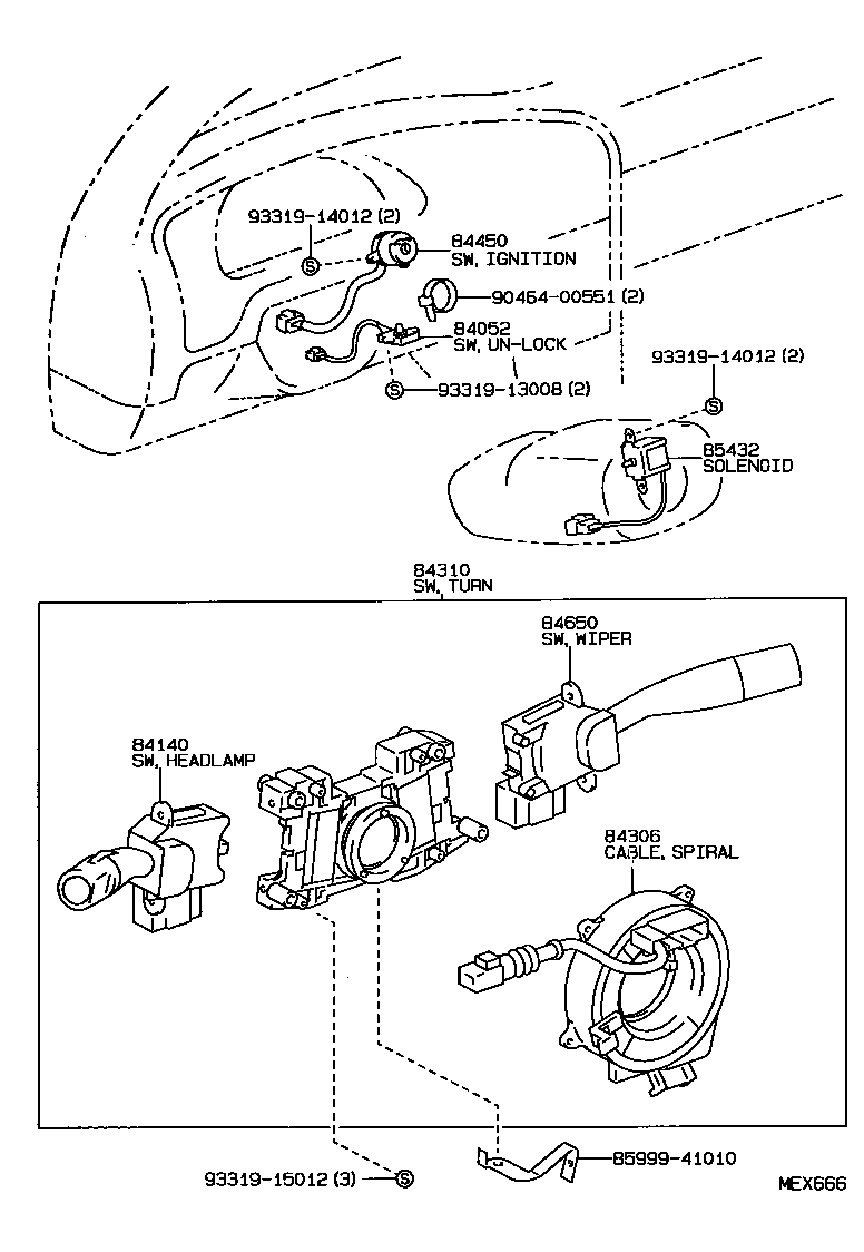 82666-07011 HOLDER, CONNECTOR product image