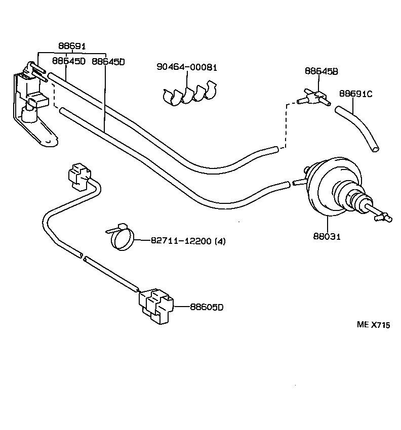 21099-71030 ACTUATOR SET, IDLE-UP product image