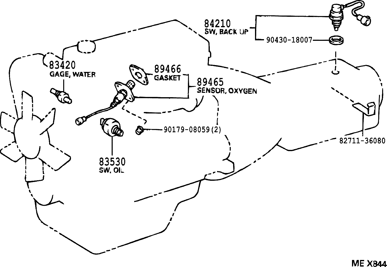 28491-56100 COMPUTER, EXHAUST RETARDER product image