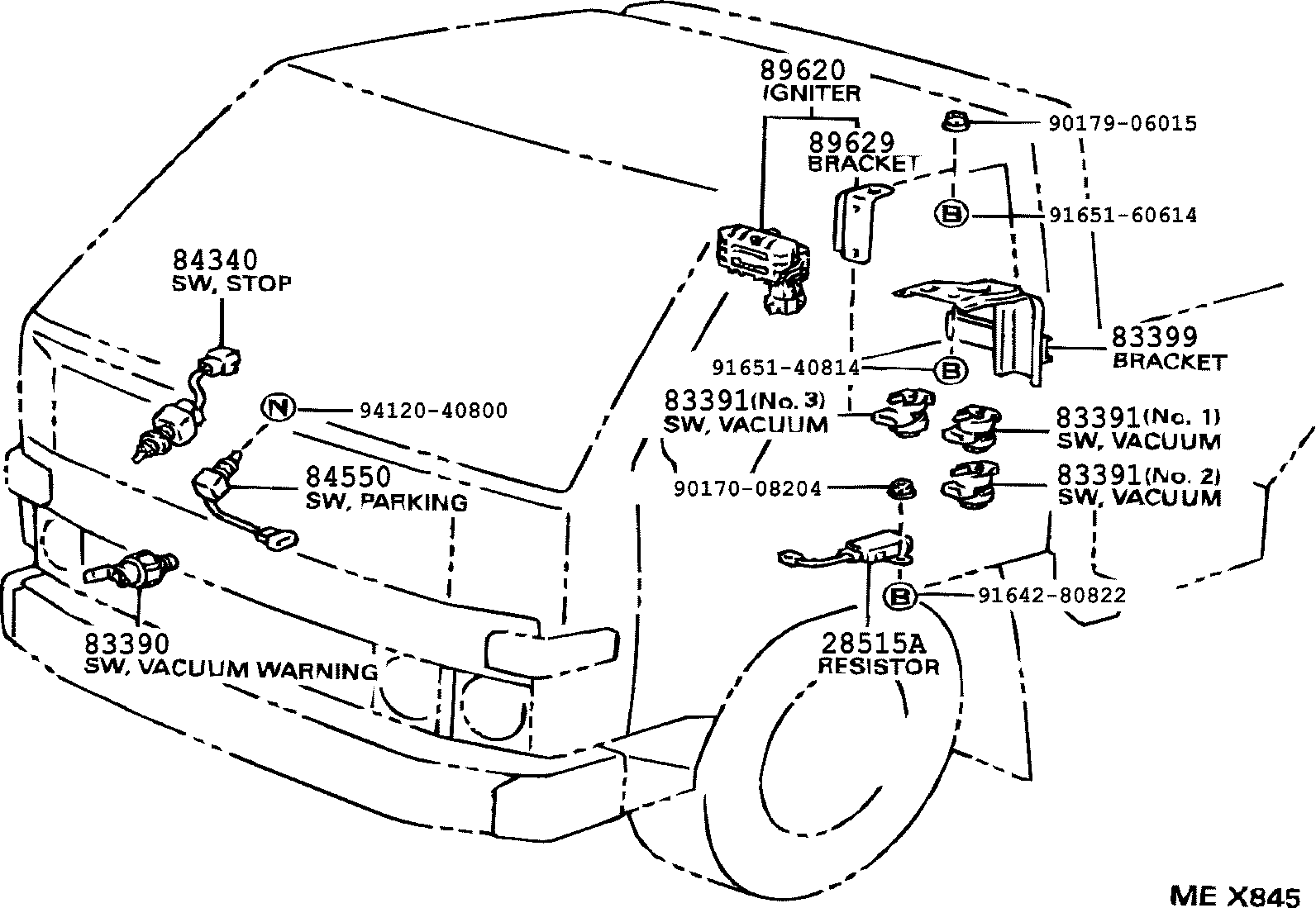 28491-56100 COMPUTER, EXHAUST RETARDER product image