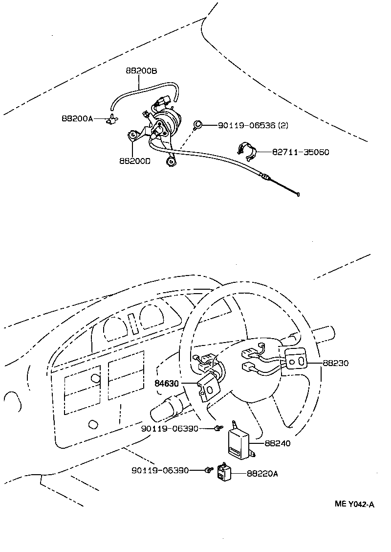 88240-35210 COMPUTER ASSY, CRUISE CONTROL product image