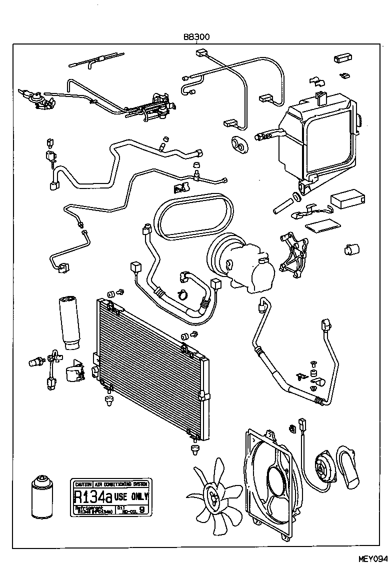 80830-16200 COOLER & ACCESSORY ASSY product image