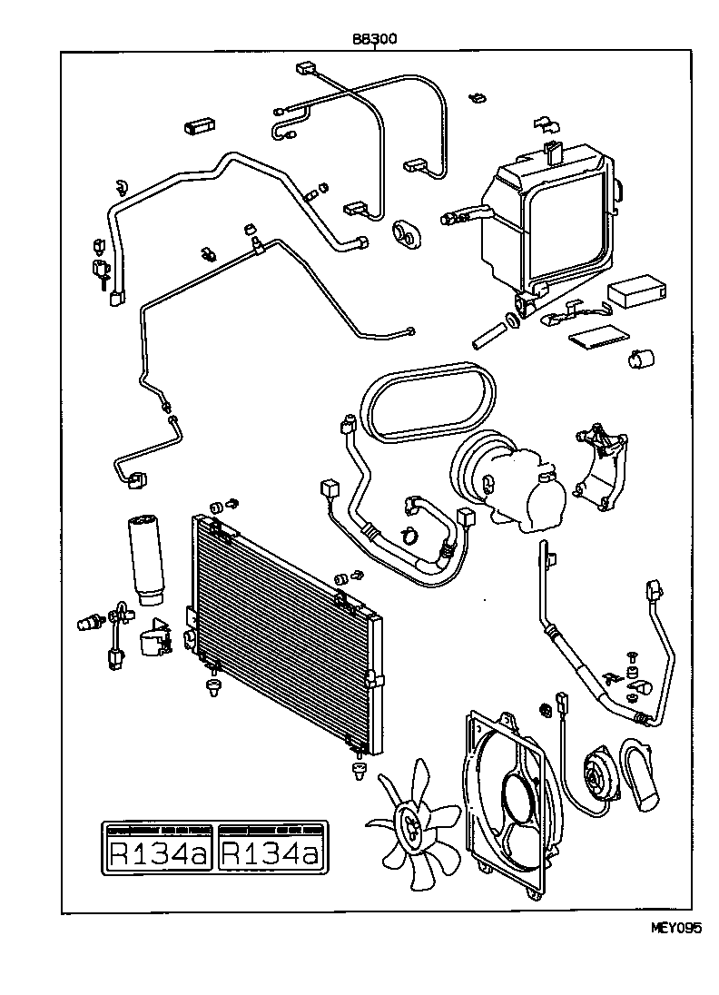80830-16250 COOLER & ACCESSORY ASSY product image