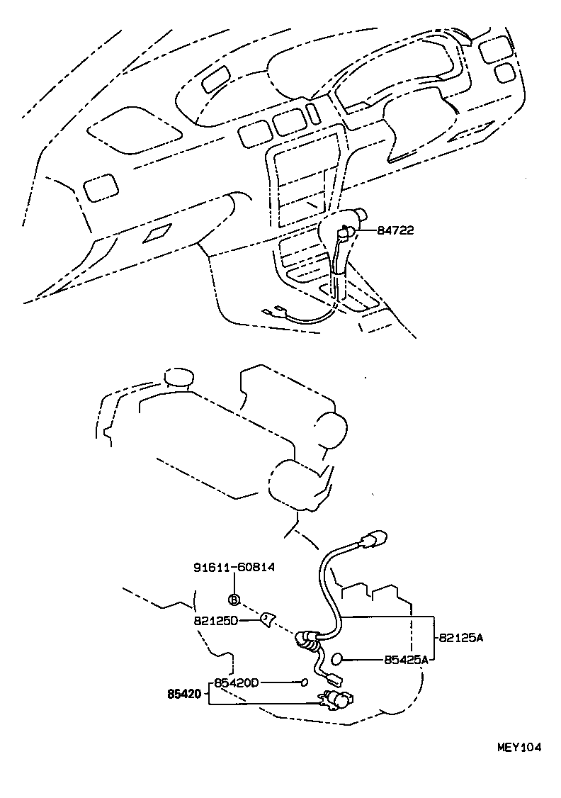 84722-16090-B1 SWITCH, TRANSMISSION CONTROL product image