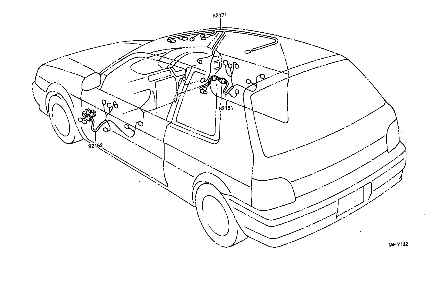 82121-1G201 WIRE, ENGINE product image