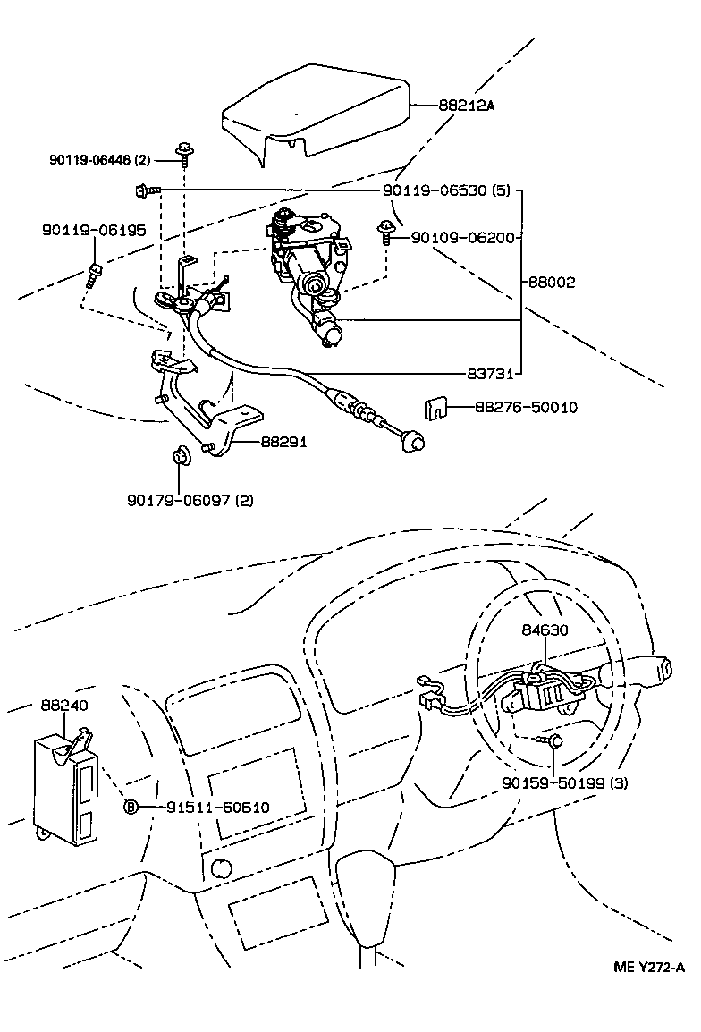 88240-50080 COMPUTER ASSY, CRUISE CONTROL product image