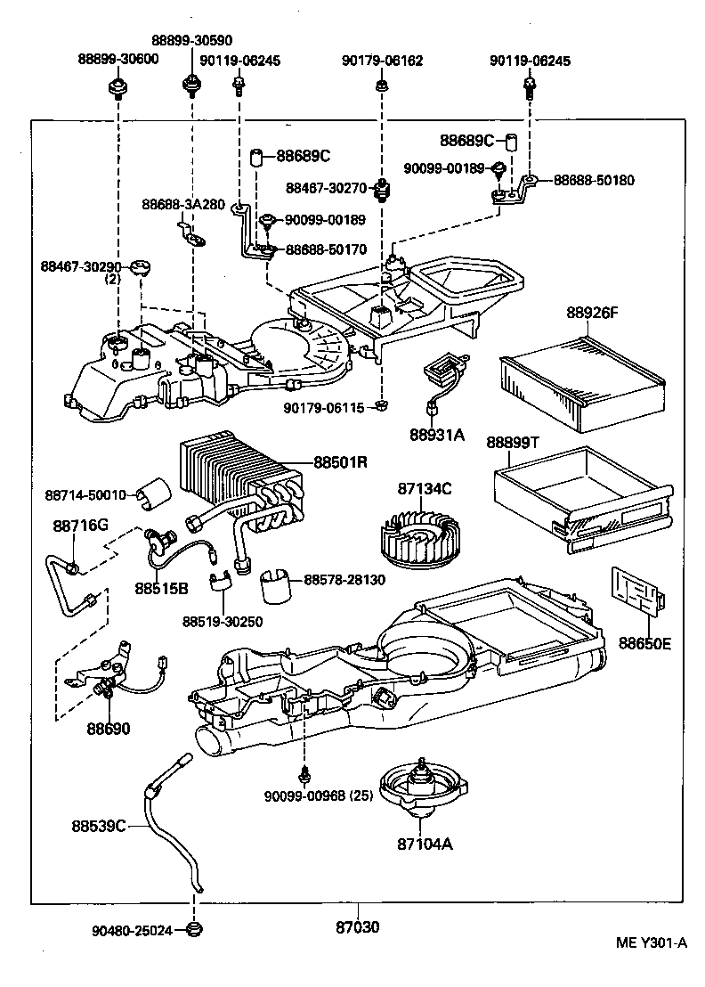 88515-50120 VALVE, COOLER EXPANSION product image