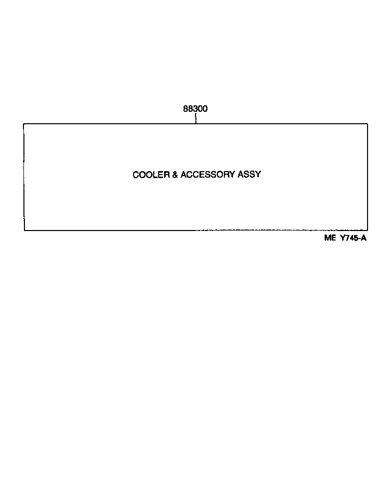 88830-26480 AIR CONDITIONER & ACCESSORY SUB-ASSY, NO.2 product image
