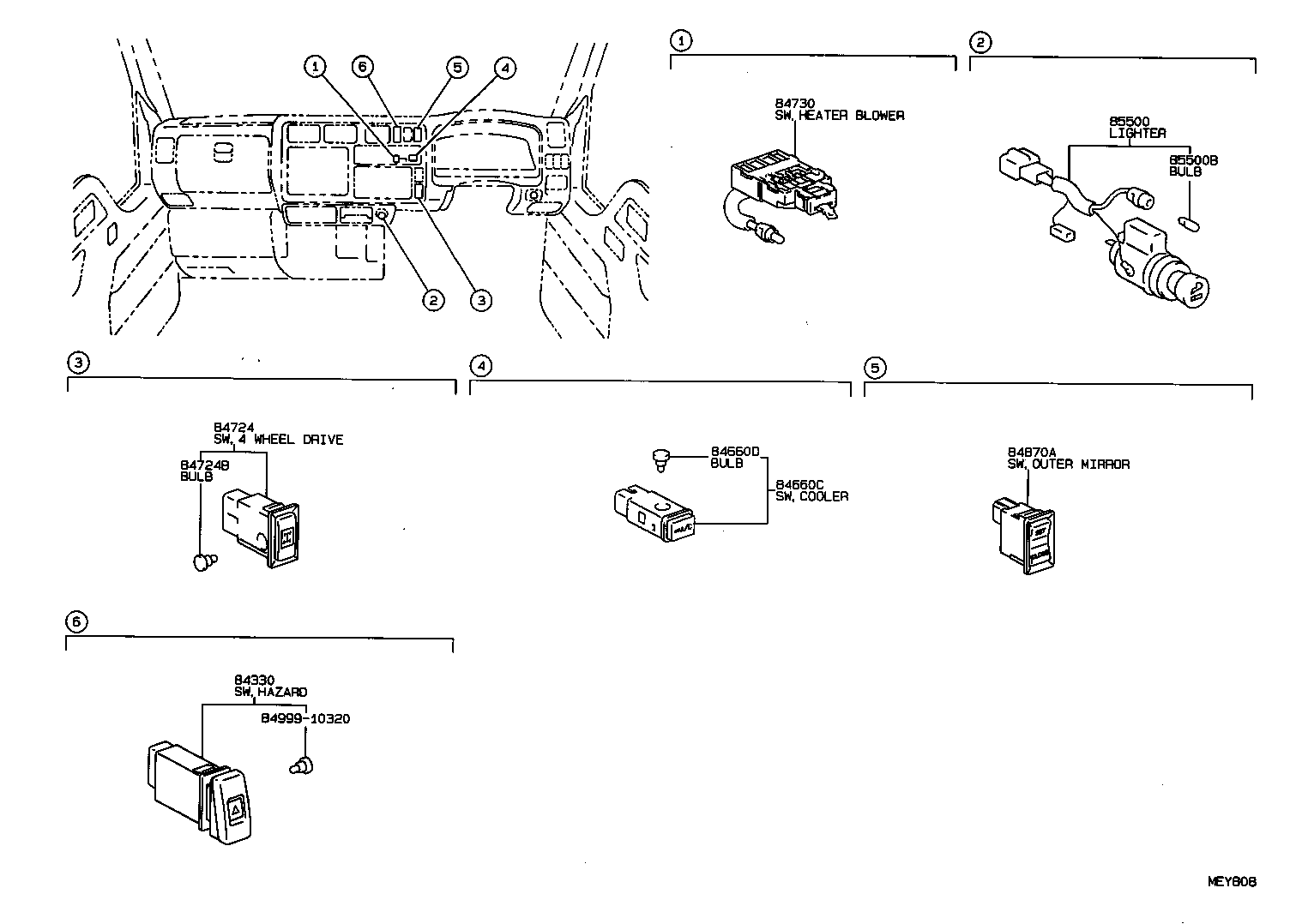 85432-25010 SOLENOID, KEY INTER LOCK product image
