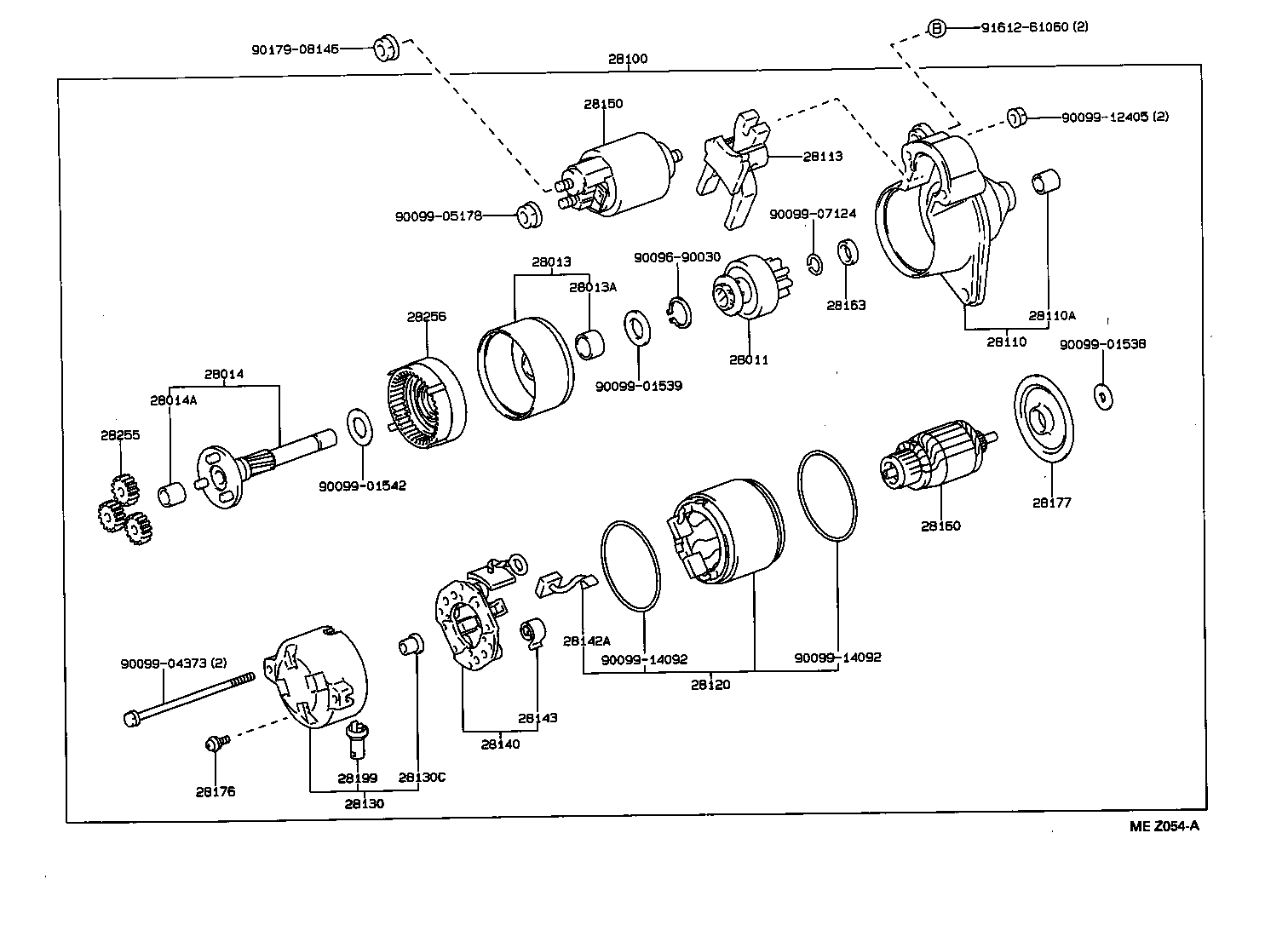 28100-02080 STARTER ASSY product image