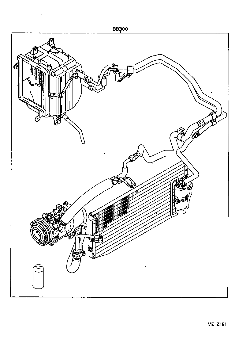 80830-12430 COOLER & ACCESSORY ASSY product image