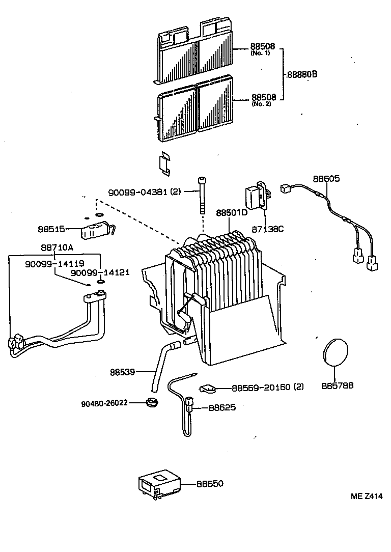88515-20080 VALVE, COOLER EXPANSION product image