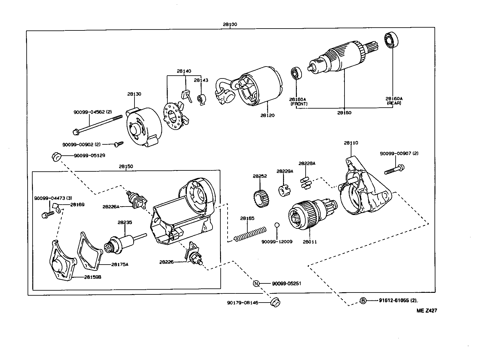 28100-67070 STARTER ASSY product image