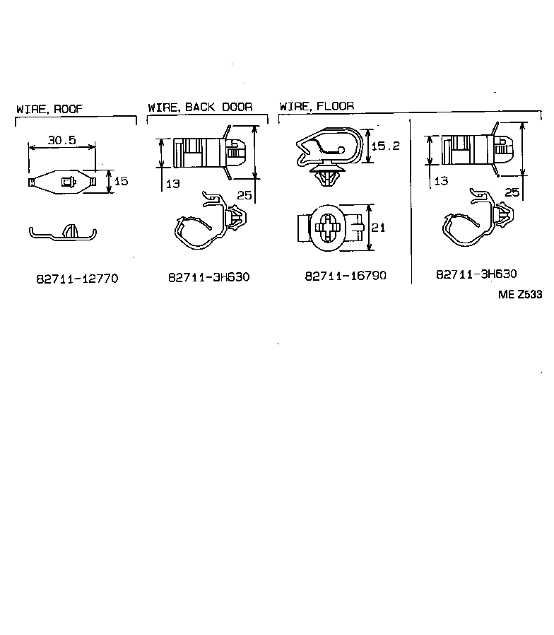 82121-1G201 WIRE, ENGINE product image