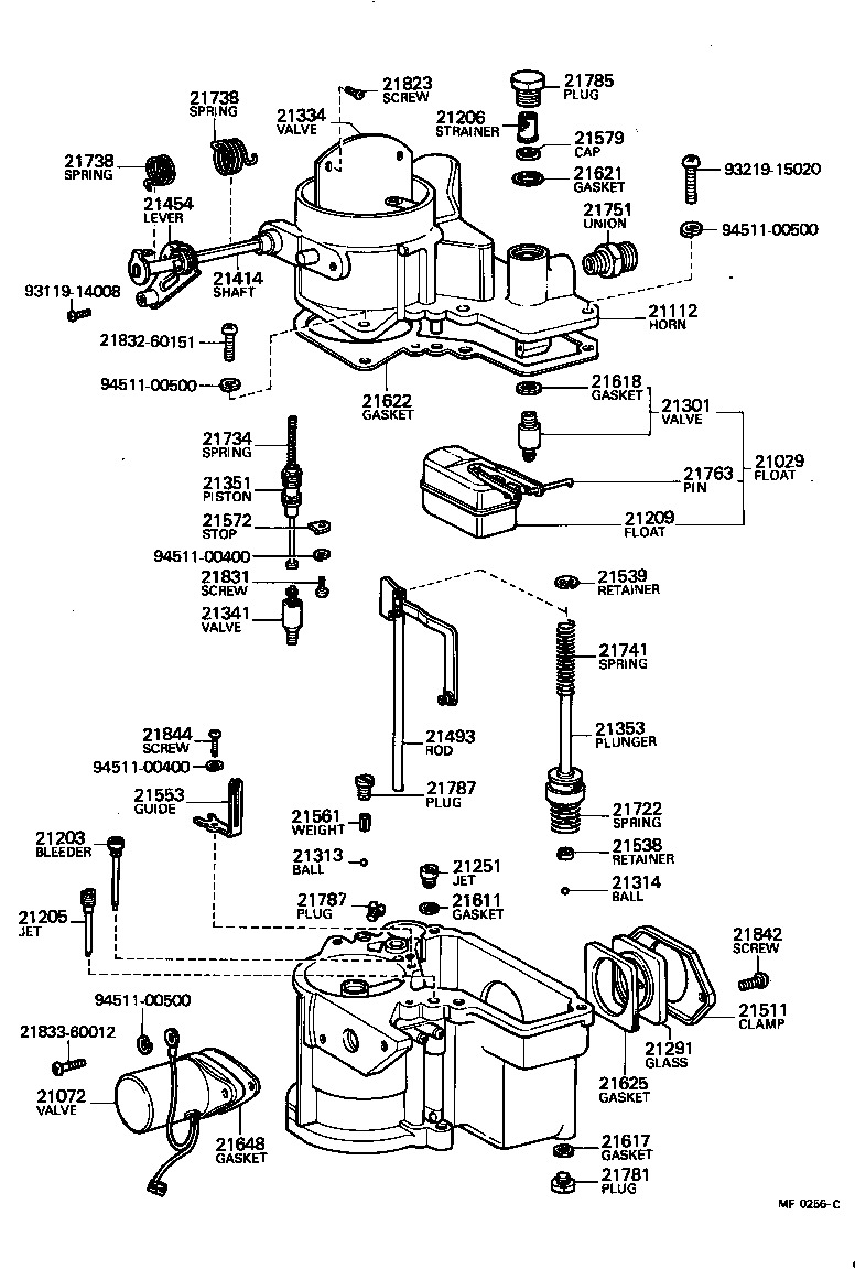 21842-60191 SCREW, ADJUSTING product image