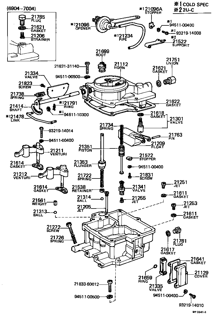 21012-24360 HORN, AIR product image
