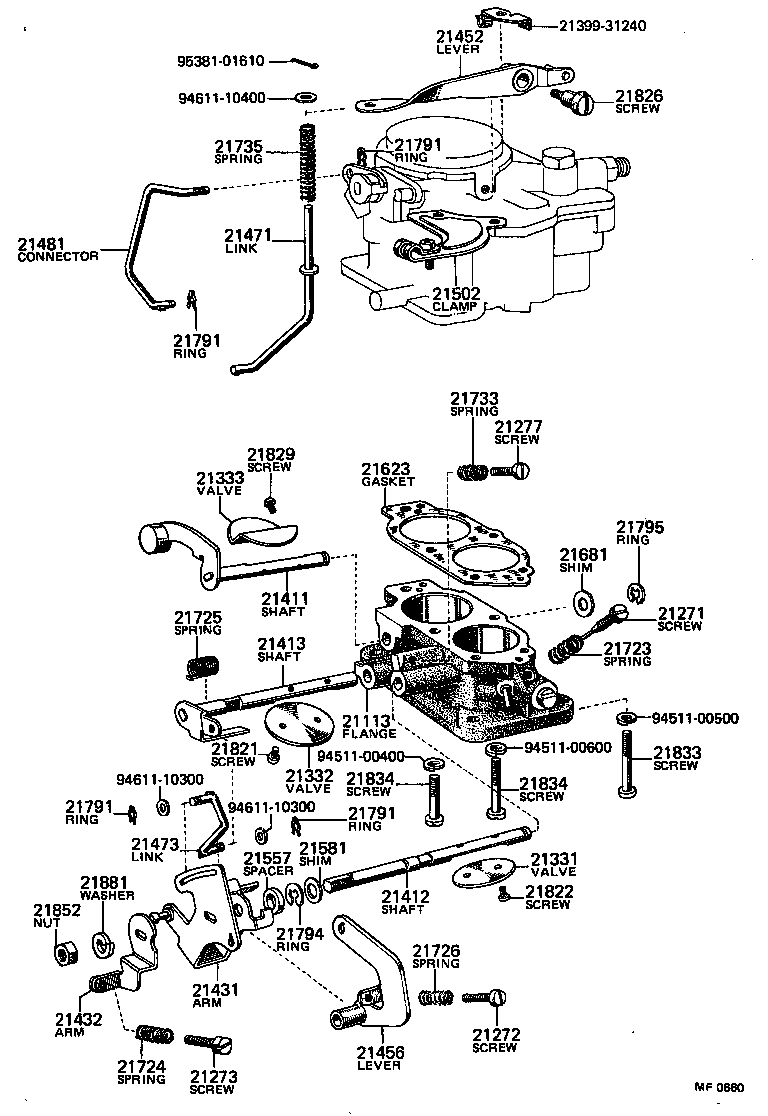 21012-31350 HORN, AIR product image