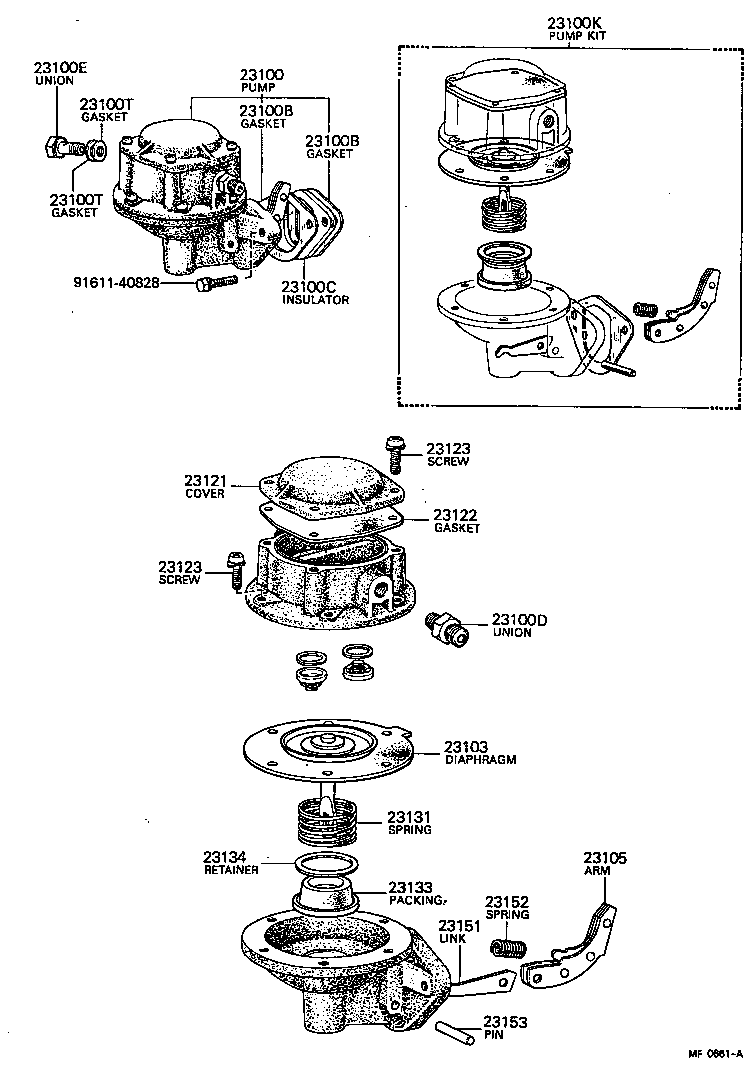 23100-39016 PUMP ASSY, FUEL product image