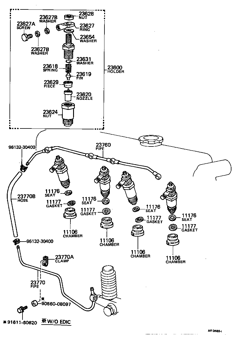 23619-78030 PIN, NOZZLE HOLDER PRESSURE product image