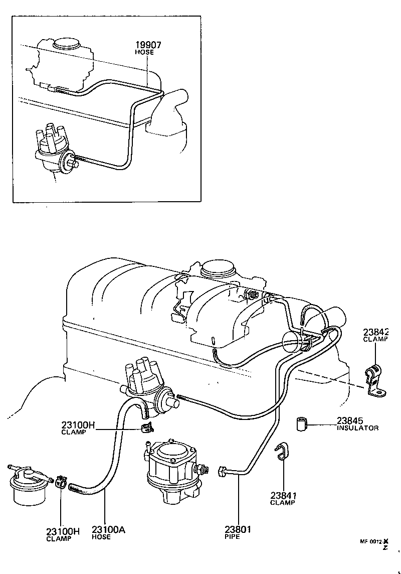 95324-07020 HOSE, FUEL product image