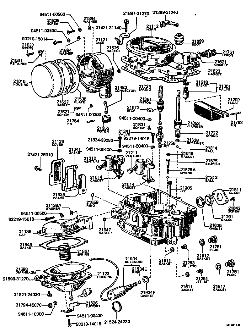 21112-31161 HORN, AIR product image
