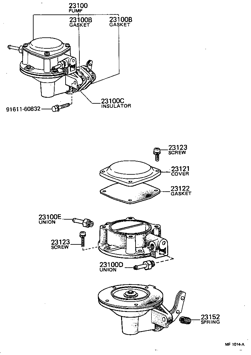 04231-25010 PUMP KIT, FUEL product image