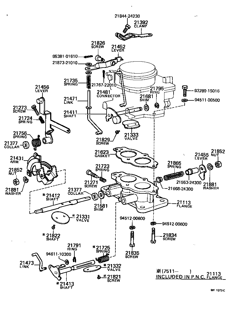 21814-33010 SCREW, 1ST IDLE ADJUSTING product image