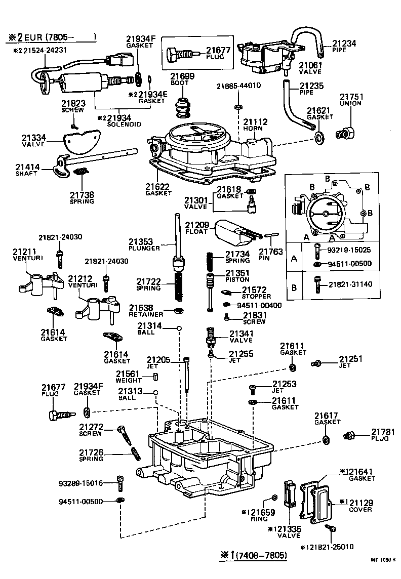 21814-33010 SCREW, 1ST IDLE ADJUSTING product image