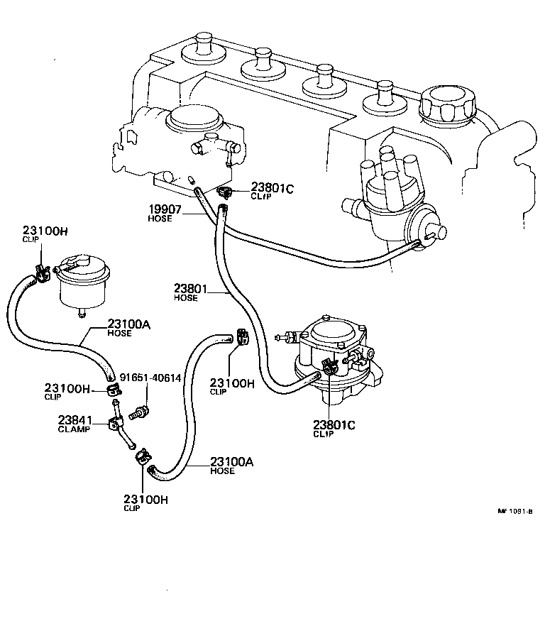 95332-06038 HOSE, FUEL product image