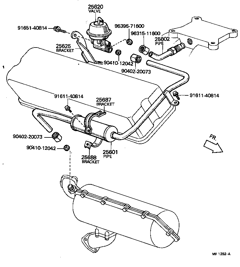 25690-52011 MODULATOR ASSY, EGR VACUUM product image