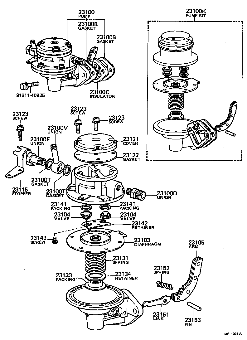 23100-39017 PUMP ASSY, FUEL product image