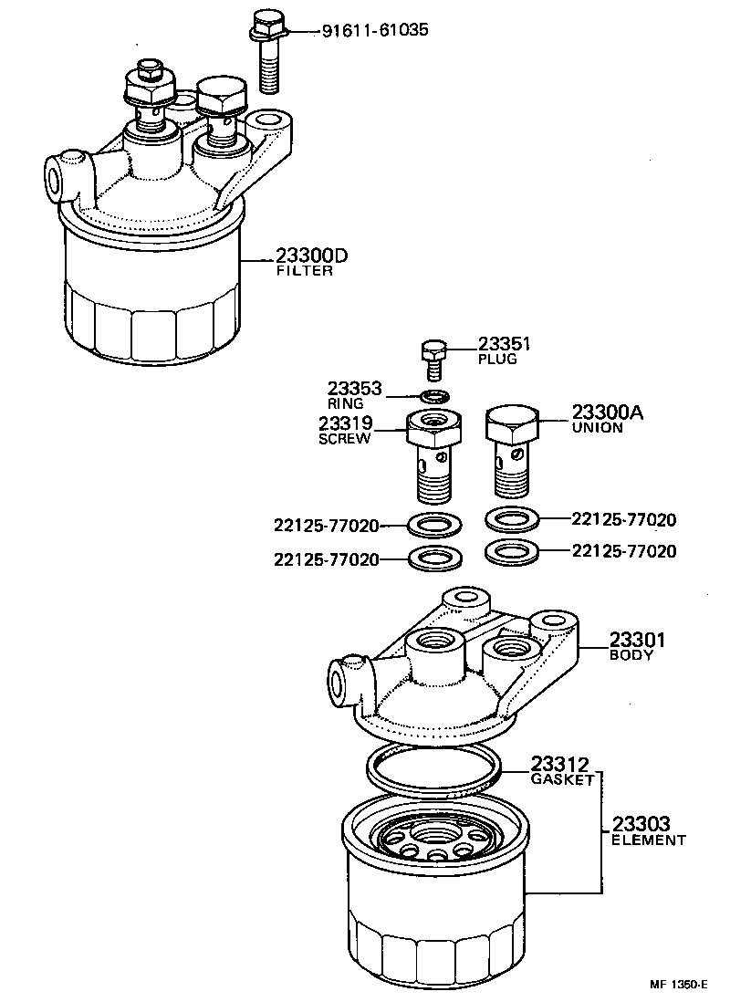 90202-14004 GASKET, NIPPLE UNION(FOR FUEL) product image