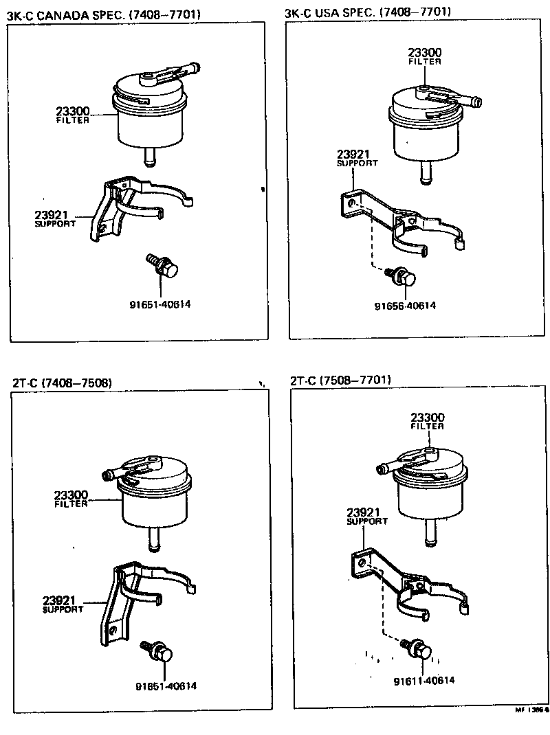 23921-26012 SUPPORT, FUEL FILTER product image