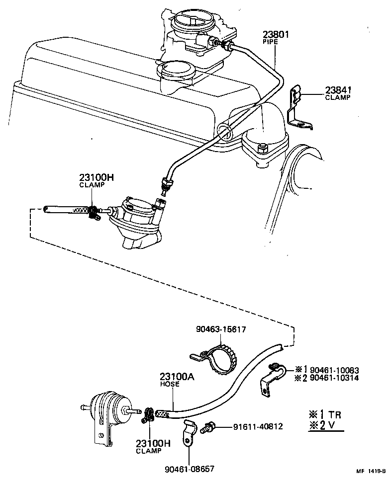 95331-06095 HOSE, FUEL product image