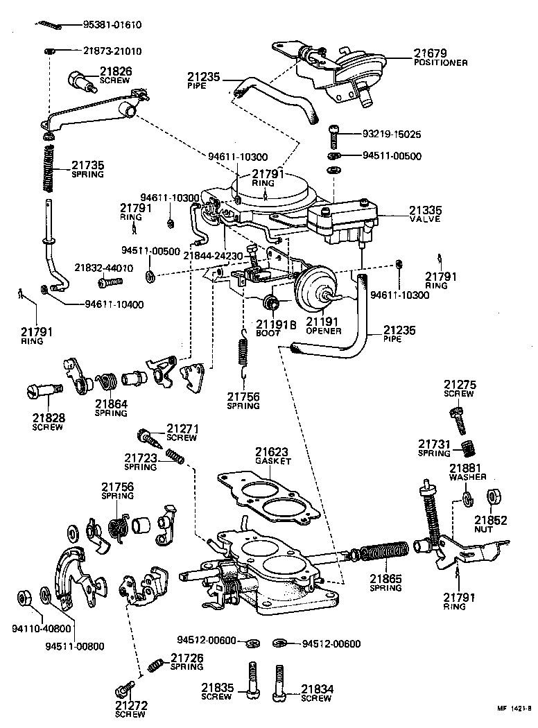 21272-24100 SCREW, 1ST IDLE ADJUSTING product image