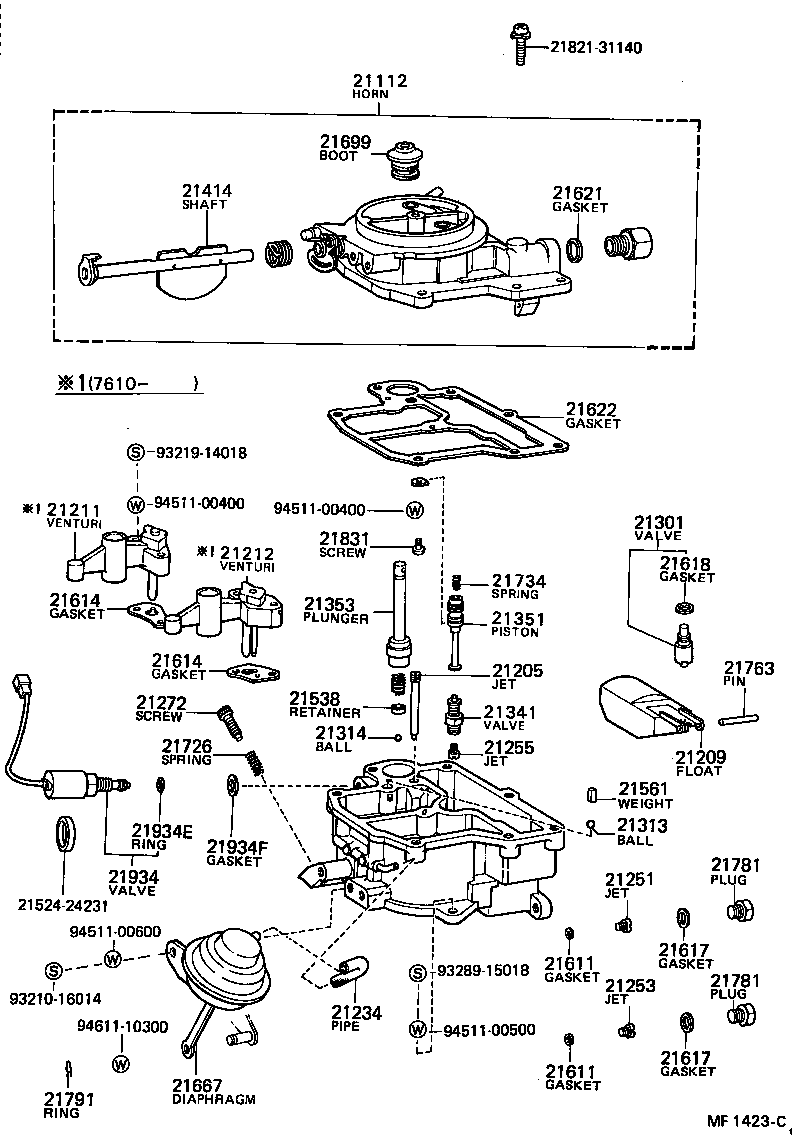21012-24360 HORN, AIR product image