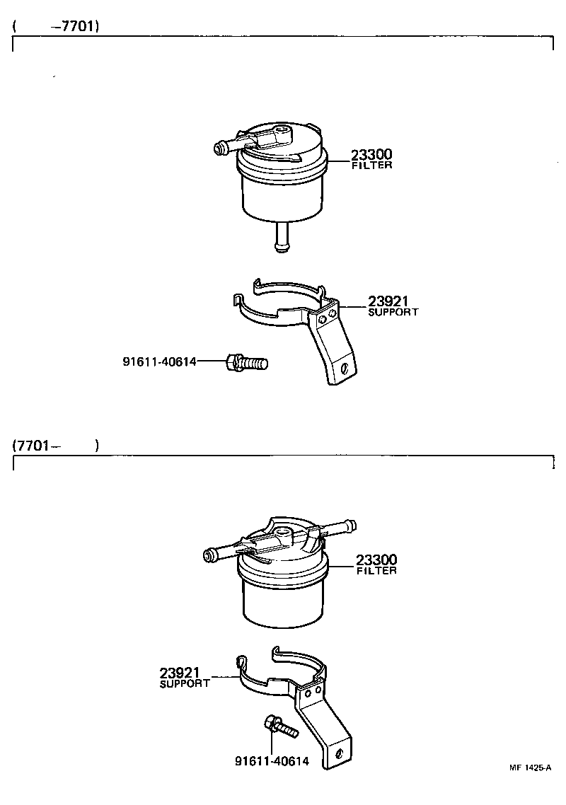 23921-24042 SUPPORT, FUEL FILTER product image