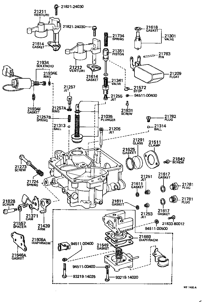 21273-40122 SCREW, THROTTLE ADJUSTING product image