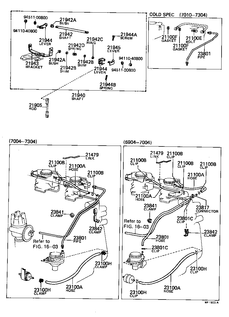 21273-60012 SCREW(FOR ACCELERATOR LINK SHAFT) product image