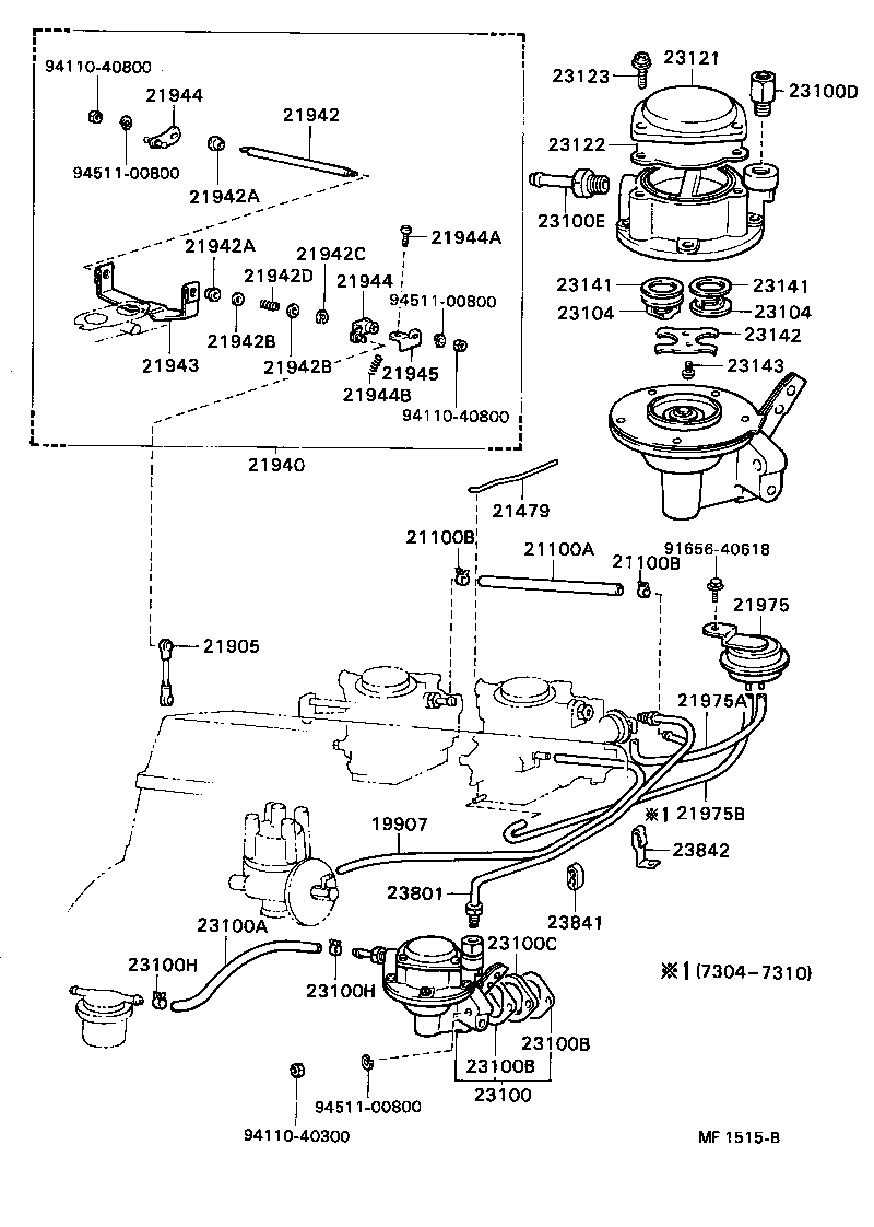 21273-60012 SCREW(FOR ACCELERATOR LINK SHAFT) product image