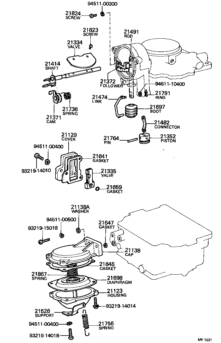 21015-26400 HOUSING SUB-ASSY, COIL product image
